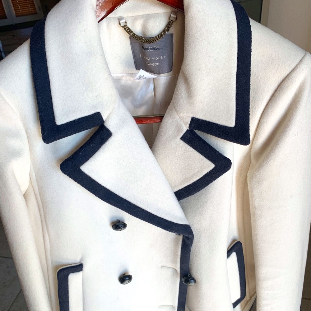 J Crew Wool Peacoat Size 12